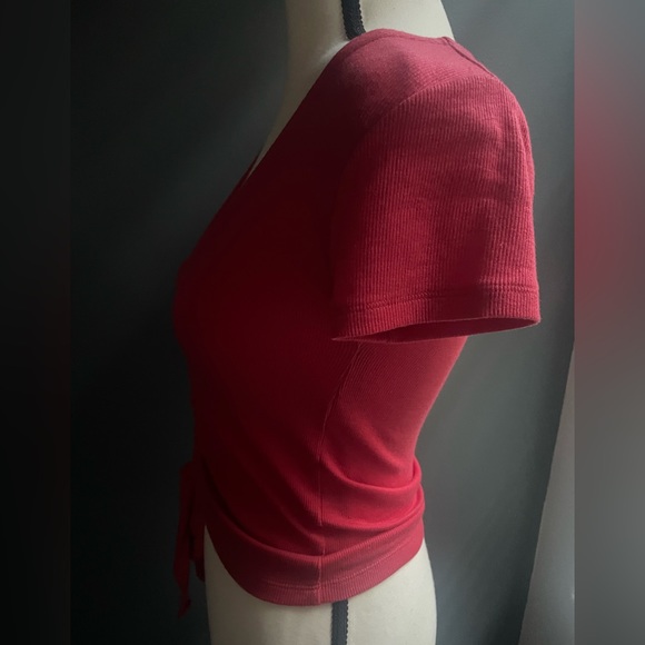 AllSaints Rina Tee, Red size Small - Picture 8 of 9